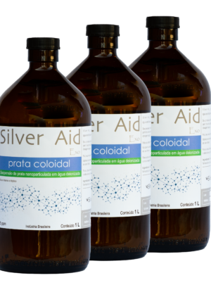 Silver Aid Prata Coloidal 3 L vidro
