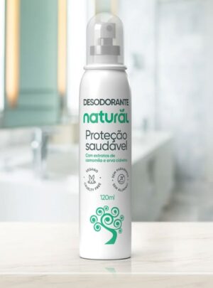 Desodorante Natural Suavetex Camomila e Erva Cidreira 120ml